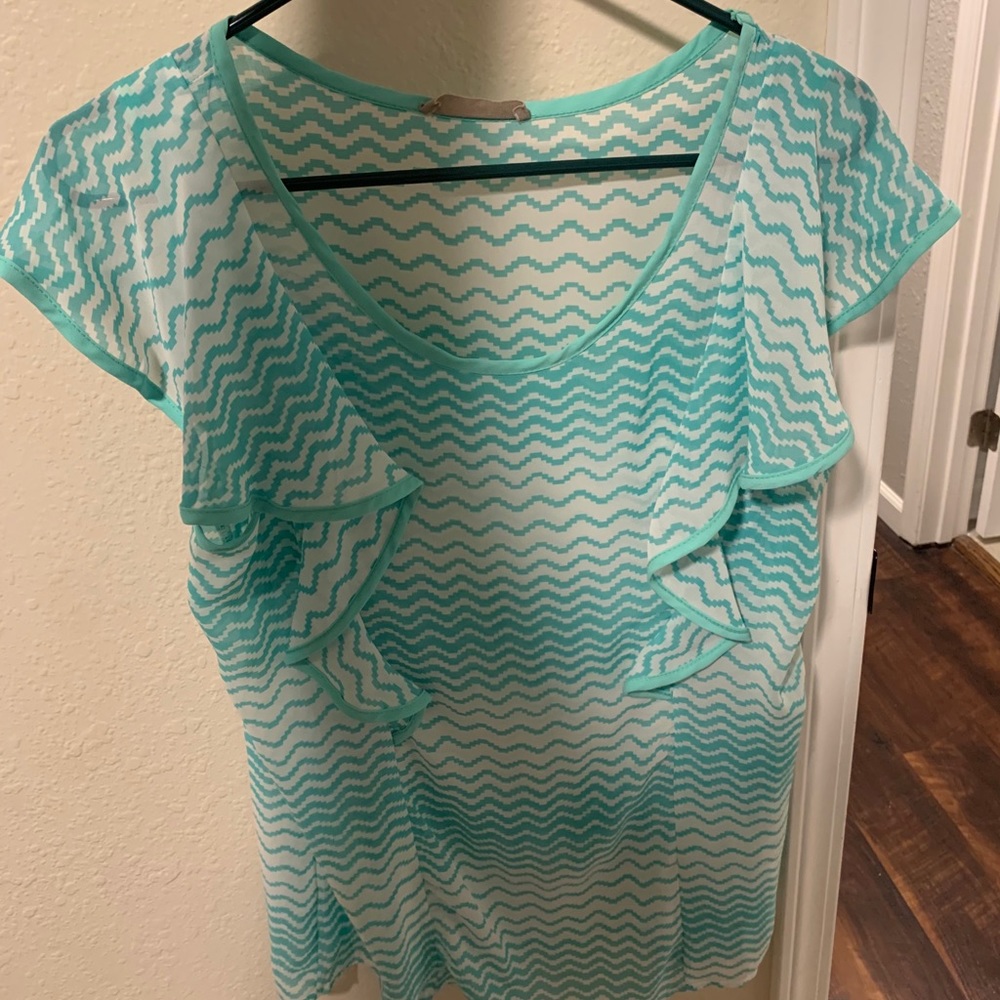 Sheer blouse
